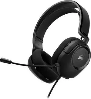 Corsair HS35 v2 Multiplatform Wired Gaming Headset ? Flexible Omni-Directional Microphone, Carbon
