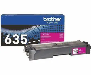 Brother TN635M Original Standard Yield Laser Toner Cartridge Magenta 1 Pack