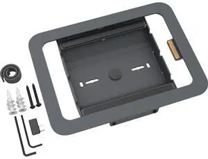 Heckler Design Wall Mount for iPad mini 6th Generation Gang Box Mounting Box Power Adapter Network Adapter Black Gray