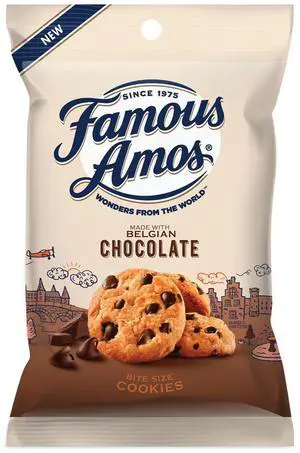 Famous Amos Wonders from the World Cookies 2 oz Bag 6/Box FER05907