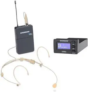 Samson Concert 88a Wireless Headset Microphone System for XP310w or XP312w PA System (Band D: 542 to 566 MHz)