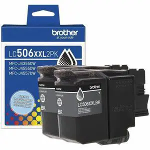 Brother Original Super High XXL Series Yield Inkjet Ink Cartridge Black 2 Pack