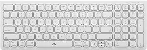 ALOGIC ECHELON COMPACT USB-C RECHARGEABLE BLUETOOTH KEYBOARD FOR MAC (WHITE), US