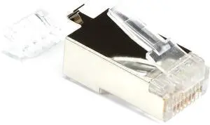 Black Box RJ-45 Cat6 Modular Plug For 23-AWG Shielded 100-Pack FMTP623S100PAK