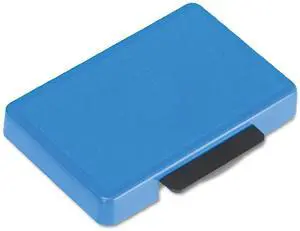 T5440 Professional Replacement Ink Pad for Trodat Custom Self-Inking Stamps 1.13" x 2" Blue P5440BL