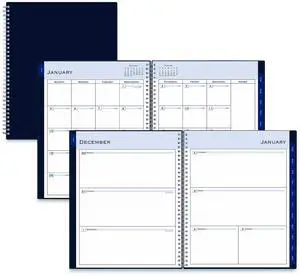 Passages Weekly/Monthly Planner 11 x 8.5 Navy Cover 12-Month Jan to Dec: 2026 148659