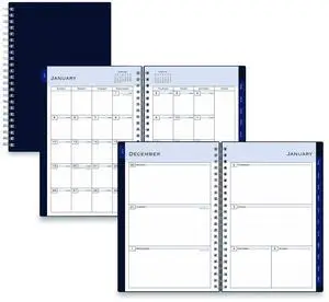 Passages Weekly/Monthly Planner 8 x 5 Navy Cover 12-Month Jan to Dec: 2026 148657