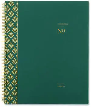 WorkStyle Poly Monthly Planner 11 x 8.5 Teal Cover 12 Month Jan-Dec: 2026 160690012