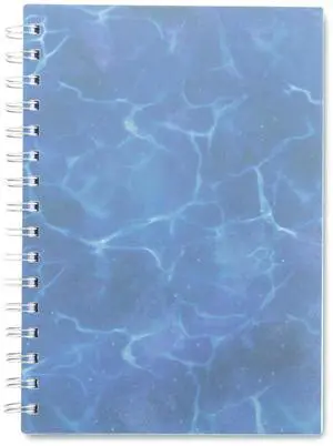 Abyss Weekly/Monthly Planner 8.5 x 5.5 Water-Inspired Artwork Blue Cover 12-MonthJan-Dec: 2026 1756200