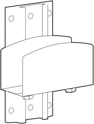 Ergotron Wall Mount for PC CPU Computer Mounting Box Mounting Arm White