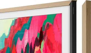 Samsung 65" The Frame Customizable Bezel Modern Teak
