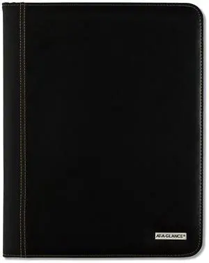AT-A-GLANCE Executive® 2026 Monthly Padfolio, Black, Large, 9" x 11"