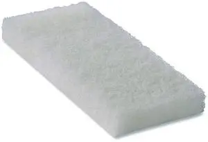 Octopus Light Duty Cleaning Pad 5" x 9" White 20/Carton 541012