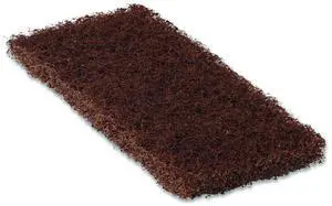 Octopus Heavy Duty Cleaning Pad 5" x 9" Brown 20/Carton 541010