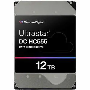 Western Digital Ultrastar WUH722012CL5204 12 TB Hard Drive 3.5" Internal SAS Energy-assisted Magnetic Recording EAMR Method 0B47741