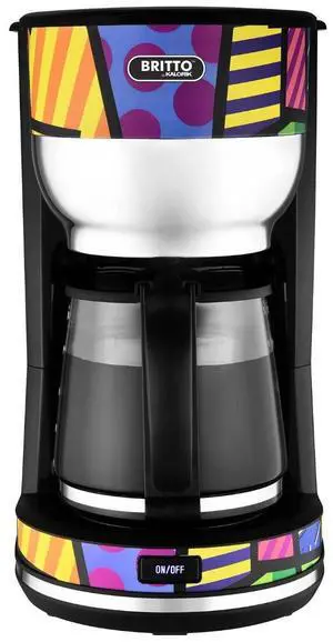 Kalorik by Britto 10-cup Coffee Maker, Multicolor Design
