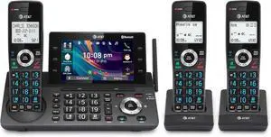 AT&T 3-Handset Cordless Telephone for Home or Business with Answering Machine AT&T 3-Handset Cordless Telephone for Home or Business with Answering Machine