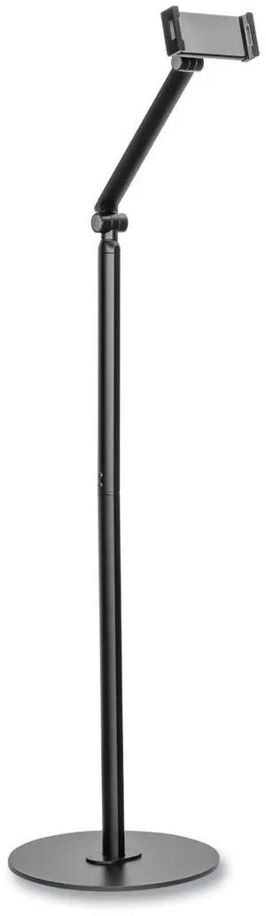 Tablet and Phone Stand Floor Stand Black TS830 Tablet and Phone Stand Floor Stand Black TS830