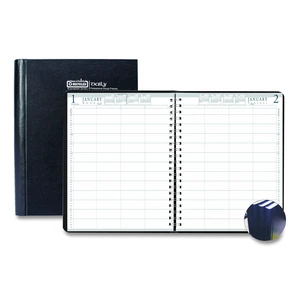 House of Doolittle Executive Hardcover Four-Person Group Practice Appt. Book 11x8.5 Black 2026 House of Doolittle Executive Hardcover Four-Person Group Practice Appt. Book 11x8.5 Black 2026