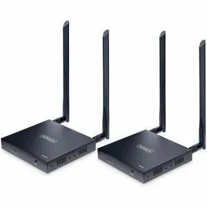 StarTech Wireless HDMI Extender - 4K 60Hz - Transmitter and Receiver Kit - Up to 165ft (50m) - No Line-Of-Sight Required - IR Extension ST121WHDS2 StarTech Wireless HDMI Extender - 4K 60Hz - Transmitter and Receiver Kit - Up to 165ft (50m) - No Line-Of-Sight Required - IR Extension ST121WHDS2