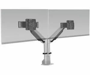 HAT Design Works E2-2-124 Mounting Arm Monitor Display Silver Landscape/Portrait HAT Design Works E2-2-124 Mounting Arm Monitor Display Silver Landscape/Portrait