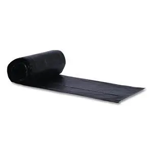 High-Density Can Liners 45 gal 22 mic 40 x 48 Black Perforated Roll 150/Carton Z8048WKKR01 High-Density Can Liners 45 gal 22 mic 40 x 48 Black Perforated Roll 150/Carton Z8048WKKR01