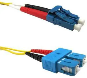 Weltron 5m LC/SC Single Mode 9/125M Yellow Fiber Patch Cable Weltron 5m LC/SC Single Mode 9/125M Yellow Fiber Patch Cable