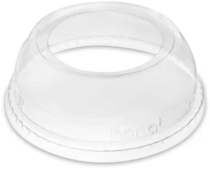 PET Lids Wide Opening Dome Fits 12 oz to 24 oz Cold Cups Plastic Clear 1000/Carton CKDL626WH PET Lids Wide Opening Dome Fits 12 oz to 24 oz Cold Cups Plastic Clear 1000/Carton CKDL626WH