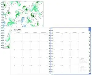 Blue Sky Lindley Frosted Monthly Tabbed Pad Planner 8x10 2026 BLS101582 Blue Sky Lindley Frosted Monthly Tabbed Pad Planner 8x10 2026 BLS101582