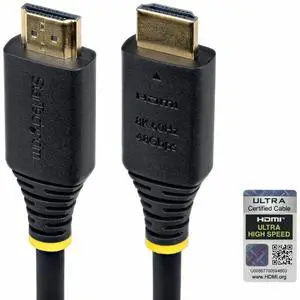 StarTech 10ft 3m Certified Ultra High Speed HDMI Cable 8K 60Hz/4K 120Hz HDMI 2.1 Cable with HDR10+ / eARC 48Gbps 8K HDMI Cord StarTech 10ft 3m Certified Ultra High Speed HDMI Cable 8K 60Hz/4K 120Hz HDMI 2.1 Cable with HDR10+ / eARC 48Gbps 8K HDMI Cord