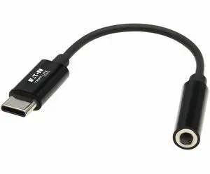 Eaton Tripp Lite Series USB-C to 3.5 mm Headphone Jack Adapter Eaton Tripp Lite Series USB-C to 3.5 mm Headphone Jack Adapter