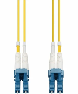 AddOn 1m LC to LC Yellow OS2 Duplex OFNP Plenum-Rated SMF Single Mode Fiber Patch Cable 9/125 AddOn 1m LC to LC Yellow OS2 Duplex OFNP Plenum-Rated SMF Single Mode Fiber Patch Cable 9/125