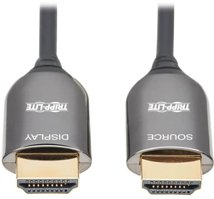 Tripp Lite 25m 8K HDMI Plenum-Rated Fiber Active Optical Cable Black P568F25M8K6 Tripp Lite 25m 8K HDMI Plenum-Rated Fiber Active Optical Cable Black P568F25M8K6