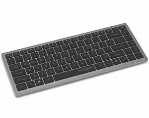 Kensington KB435 Wireless Compact Keyboard, Bluetooth & 2.4GHz Connection, Quiet Scissor-Switch Keys, Programmable, Copilot Hotkey, Compatible with Windows, Black (K75409NA) Kensington KB435 Wireless Compact Keyboard, Bluetooth & 2.4GHz Connection, Quiet Scissor-Switch Keys, Programmable, Copilot Hotkey, Compatible with Windows, Black (K75409NA)