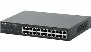 Eaton Tripp Lite Series 24-Port Unmanaged Ethernet Switch Metal Enclosure Eaton Tripp Lite Series 24-Port Unmanaged Ethernet Switch Metal Enclosure