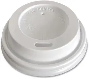 Hot Cup Lids Fits 4 oz Hot Cups Plastic White 1000/Carton BWKHOTWH4 Hot Cup Lids Fits 4 oz Hot Cups Plastic White 1000/Carton BWKHOTWH4