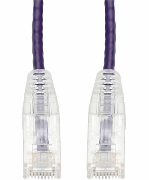 AddOn 14ft Purple CAT6 Slim PVC Ethernet Cable Snagless Clear-Claw RJ-45 M/M CAT 6 AddOn 14ft Purple CAT6 Slim PVC Ethernet Cable Snagless Clear-Claw RJ-45 M/M CAT 6