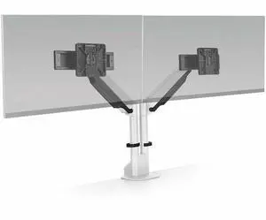 HAT Design Works E2-2-248 Mounting Arm Monitor Display White Landscape/Portrait HAT Design Works E2-2-248 Mounting Arm Monitor Display White Landscape/Portrait