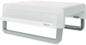 Fellowes Breyta Ergonomic Height Adjustable Stand for Monitor/Laptop White Fellowes Breyta Ergonomic Height Adjustable Stand for Monitor/Laptop White