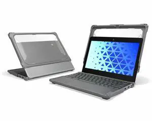 MAXCases Extreme Shell-F3 Slide Chromebook Case for Lenovo 100e G5 Chromebook 11.6" Gray/Clear LNESF31EG5GRY MAXCases Extreme Shell-F3 Slide Chromebook Case for Lenovo 100e G5 Chromebook 11.6" Gray/Clear LNESF31EG5GRY