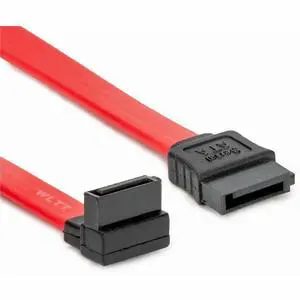Rocstor 12in SATA to Right Angle SATA Serial ATA Cable Y10C862RD Rocstor 12in SATA to Right Angle SATA Serial ATA Cable Y10C862RD