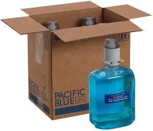 Georgia Pacific 43024 Pacific Blue Ultra Manual Dispenser Refill, Unscented, 1200ml Bottle, 4/carton Georgia Pacific 43024 Pacific Blue Ultra Manual Dispenser Refill, Unscented, 1200ml Bottle, 4/carton