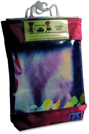 Seat Sack Read-N-Go Book Bag 10.5 x 2 x 16 Red 10080 Seat Sack Read-N-Go Book Bag 10.5 x 2 x 16 Red 10080