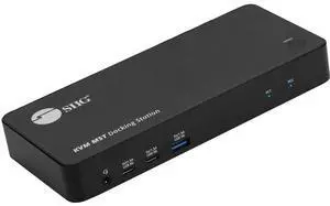 SIIG Dual Host USB-C KVM MST Docking Station SIIG Dual Host USB-C KVM MST Docking Station