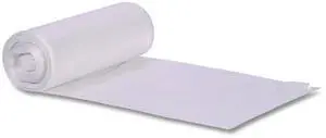 Low-Density Waste Can Liners 33 gal 0.65 mil 33 x 39 Clear Perforated Roll 250/Carton H6639HCKR01 Low-Density Waste Can Liners 33 gal 0.65 mil 33 x 39 Clear Perforated Roll 250/Carton H6639HCKR01