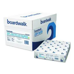 30% Recycled Copy Paper 92 Bright 20 lb Bond Weight 8.5 x 11 White 500 Sheets/Ream 10 Reams/Carton 20030 30% Recycled Copy Paper 92 Bright 20 lb Bond Weight 8.5 x 11 White 500 Sheets/Ream 10 Reams/Carton 20030