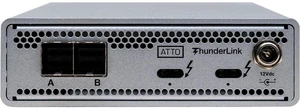 ATTO 40Gb/s Thunderbolt 3 (2-port) to 12Gb/s SAS/SATA (8-Port) Adapter ATTO 40Gb/s Thunderbolt 3 (2-port) to 12Gb/s SAS/SATA (8-Port) Adapter