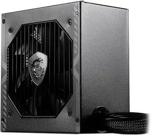 MSI MAG 650W Power Supply Internal 120 V AC 230 V AC Input 650 W Active PFC PCI Express Connector 5.1 1 Fan 85% Efficiency On/Off Switch MAGA650GNII MSI MAG 650W Power Supply Internal 120 V AC 230 V AC Input 650 W Active PFC PCI Express Connector 5.1 1 Fan 85% Efficiency On/Off Switch MAGA650GNII