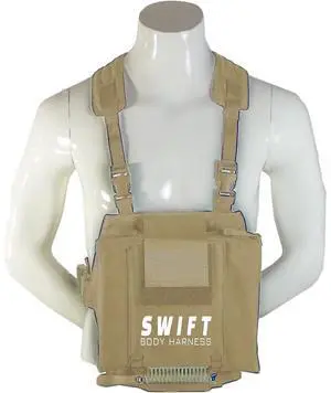 Swift Platform Body Harness for Laptop and Tablets 28 to 34 Inch Waist Sand SBPLH2834 Swift Platform Body Harness for Laptop and Tablets 28 to 34 Inch Waist Sand SBPLH2834