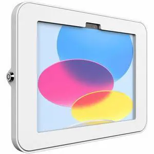 The Joy Factory Elevate II Wall Mount for Kiosk Tablet White Landscape/Portrait KAA654W The Joy Factory Elevate II Wall Mount for Kiosk Tablet White Landscape/Portrait KAA654W
